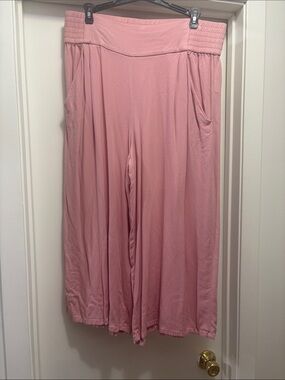 Time and Tru Pink Elastic Waist Skirt